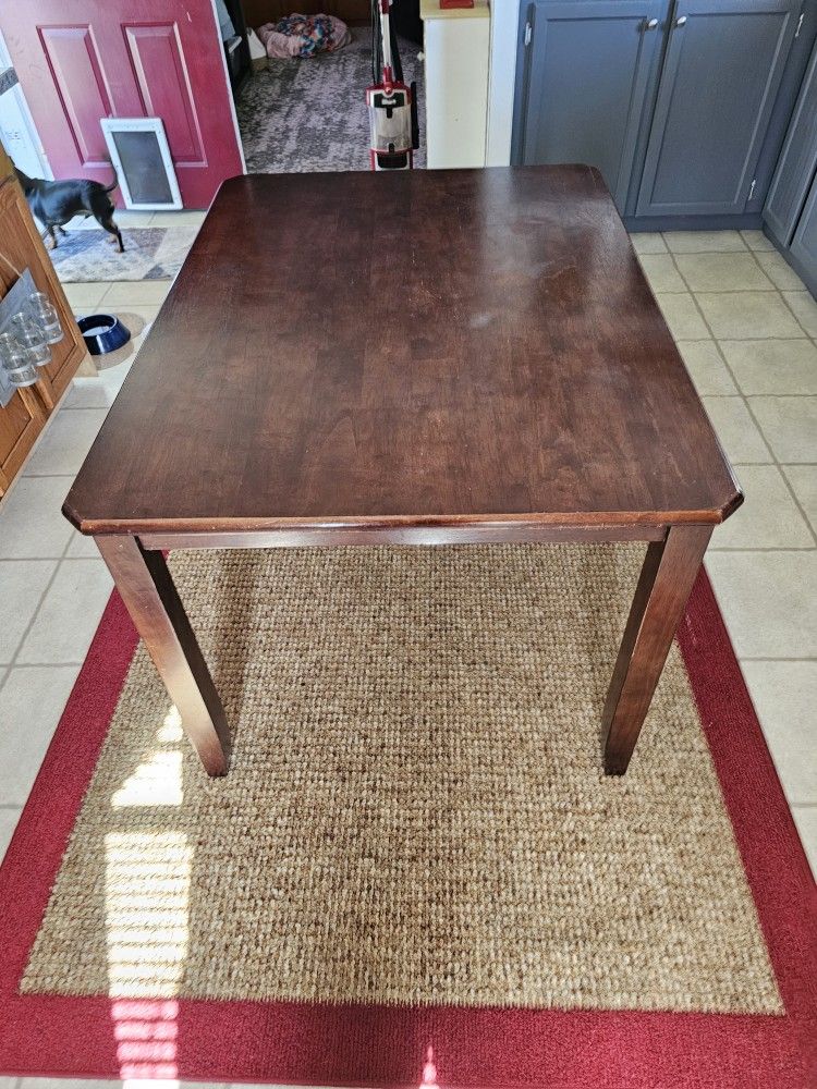 Nice Solid Wood Kitchen Table NO CHAIRS