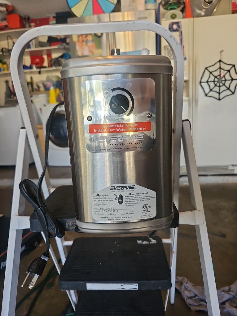 Everpure Instant hot water dispenser, commercial grade.
