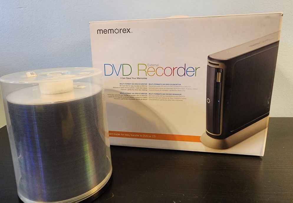 Memorex DVD Recorder & Dvds