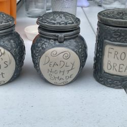 Nightmare Before Christmas Jars