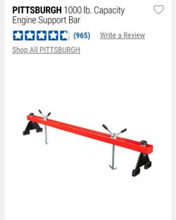 Engine Support Bar