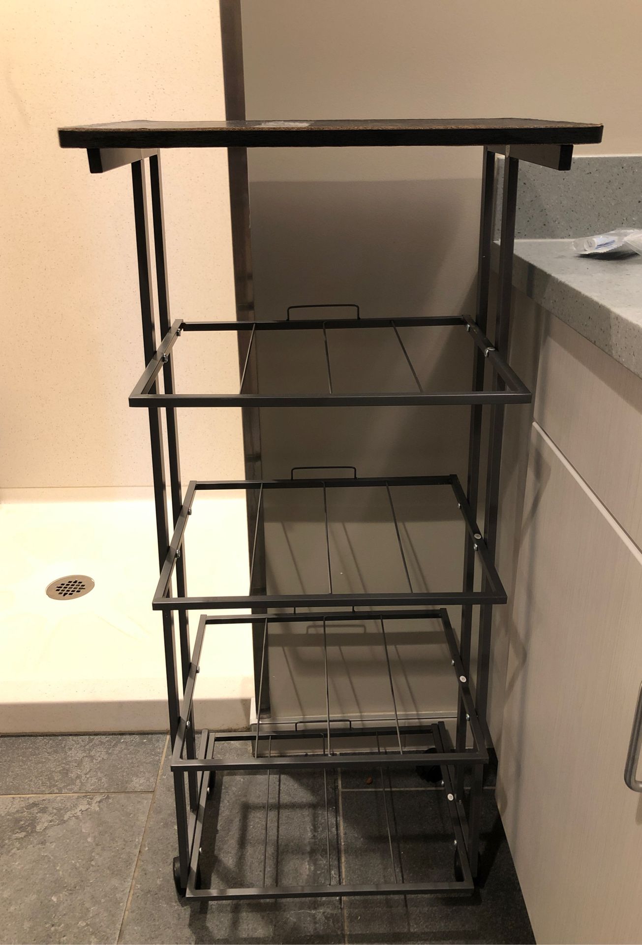Bathroom or office shelving/ shelves/ rack