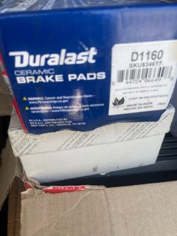 Duralast ceramic breaks