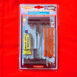 NEW SEALED Emergency Car Tire Patch repair Kit