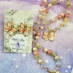 Butterfly Jewelry Set 