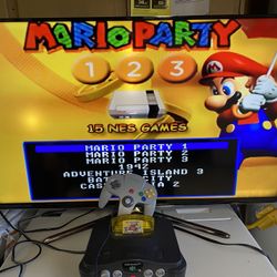 Nintendo 64 + 19 Games 