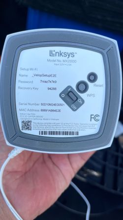 Linksys Velop MX2000 Mesh Wi-Fi Node
