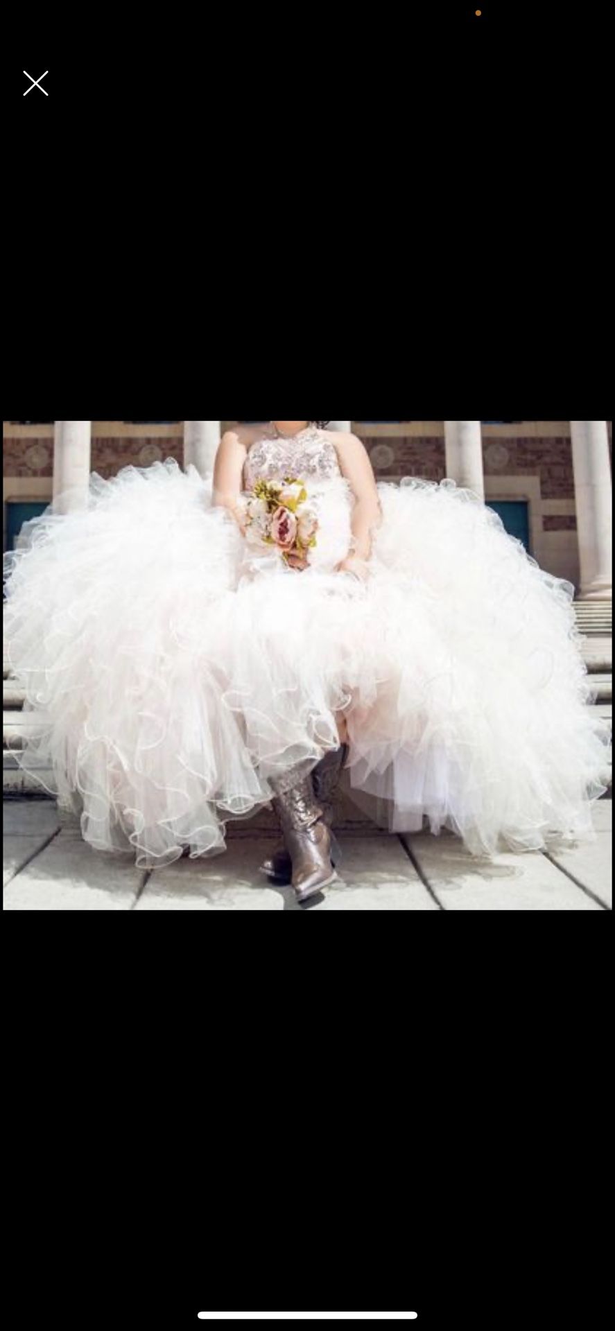 Blush QuinceaƱera Dress