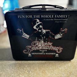 NECA Captain Spaulding Museum of Monsters & Madmen Metal Lunchbox with Thermos