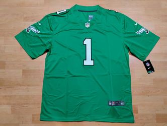 Jalen Hurts Kelly Green Philadelphia Eagles Jersey 