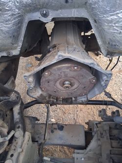 Automatic Transmission Assembly Pulled from Vehicle