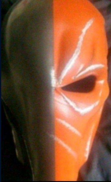 Custom Deathstroke Cast Helmet