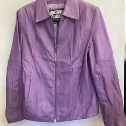 Wilson’s Leather Purple Jacket 