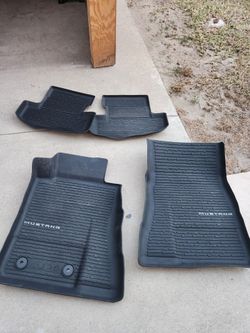 Mustang floor mats