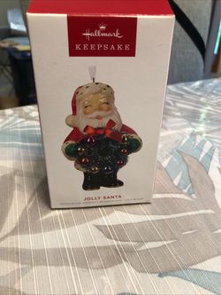 Hallmark 2022 Jolly Santa Ornament - NEW In Box