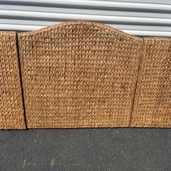 Queen Sea Grass Headboard