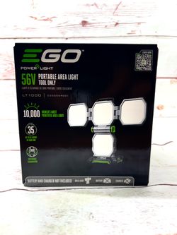 EGO Power+ LT1000 56V Cordless Portable Area Light Up to 10,000 Lumens   Tool Only