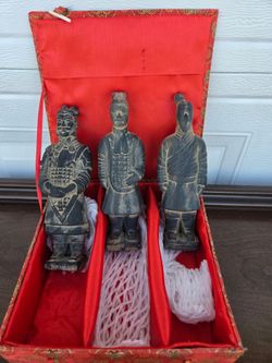 Terracotta Warrior Figurines Set of 3