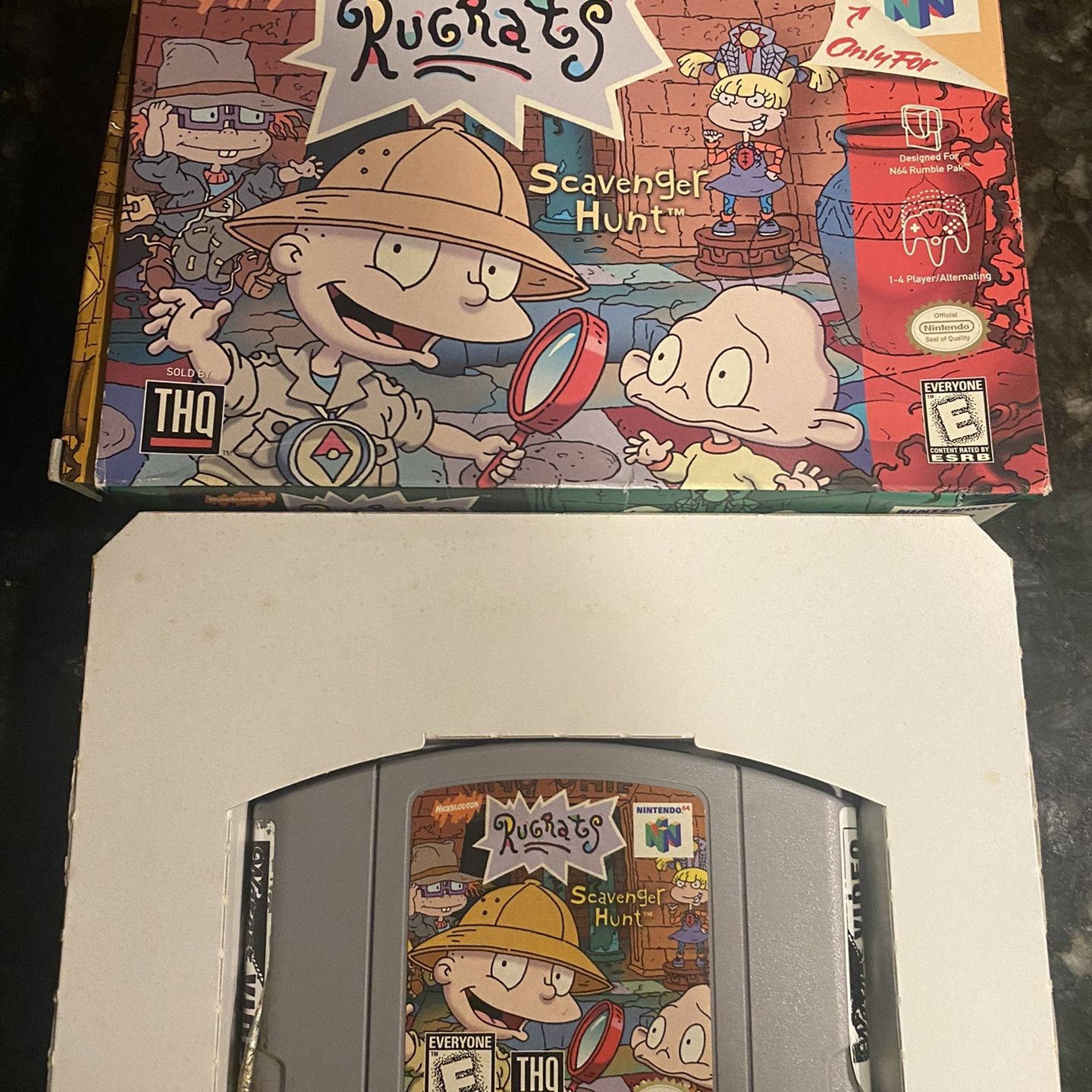 N64 Game Rugrats Treasure Hunt N64 All N64 Games #228: Rugrats: Scavenger Hunt