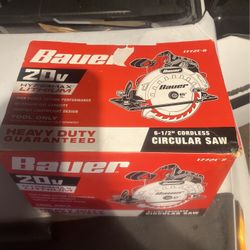 BAUER 20v CIRCULAR SAW