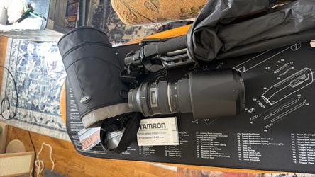 Tamron 1st gen SP 150-600mm (A011)Lens (Sony A-Mount) + Extras