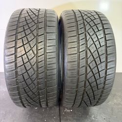 V629  255 35 20 97Y  Continental  ExtremeContact  2 Used Tires 90% Life 