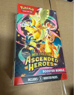 Pokemon Ascended Heroes Booster Bundle