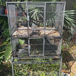 Bird Cage And Stand 