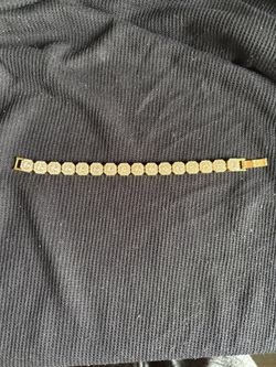 Men’s Tennis Bracelet Moissanite 