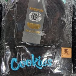 Cookies Beanie Brand New Black