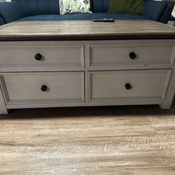 Farmhouse Coffee Table & Nightstand