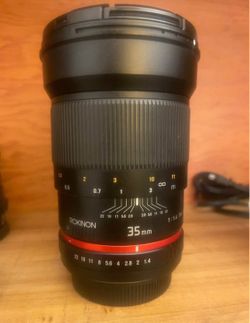 35mm 1.4 cine lens