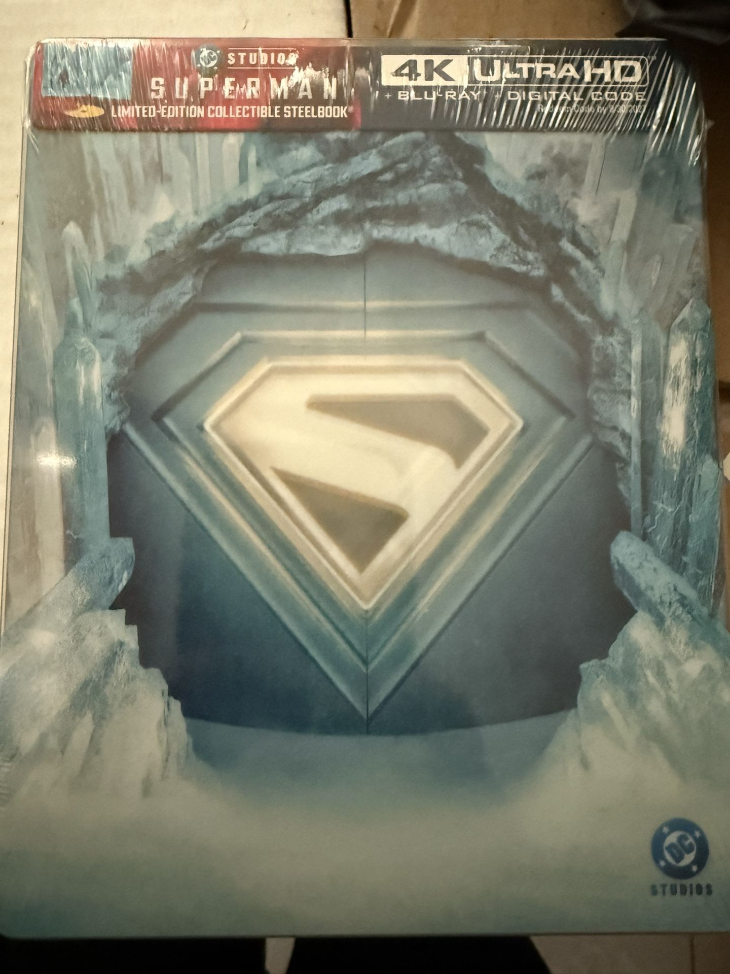 Superman Limited Edition Steelbook 4K UHD+Blu-ray+Digital