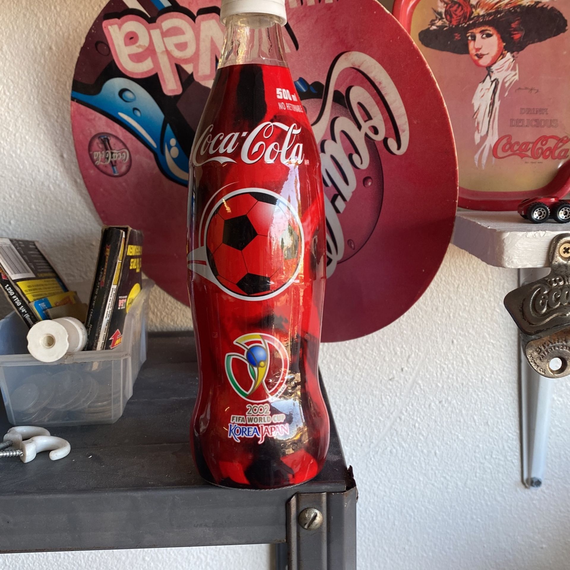 Botella Coca Cola KOREA -JAPON 2002