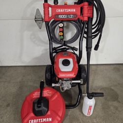 Craftsman Electric 1900 Psi 1.2 Gpm Pressure Washer.