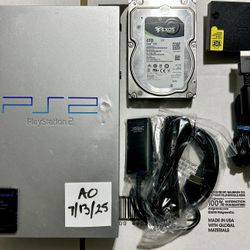 NTSC-C _ Silver PS2 (Chinese PS2 System) 50009