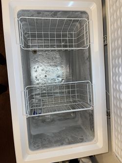 Deep Freezer White Refrigerator 