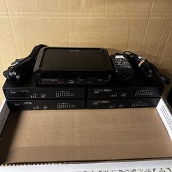 lot of 5 Sonicwall Firewall Appliance, TZ400, APL28-0B4, SOHO 250W, APL41-0BA