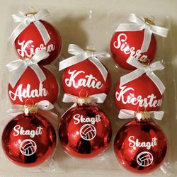 Personalized Christmas ornaments