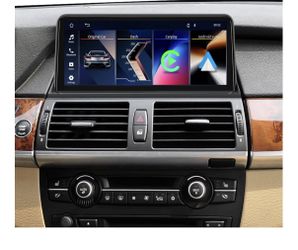 10.25" Linux CarPlay Radio for BMW X5 E70/ X6 E71 (2011-2013) CIC System ONLY ,Wireless Android Auto Mirroring, 1920x720 Display Touch Screen Upgrade,