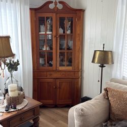A Beautiful American Corner Cabinet