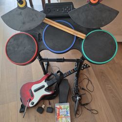 Playstation 3 Band Hero Full Set - Tested & Working
