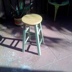 Wood Top Stools