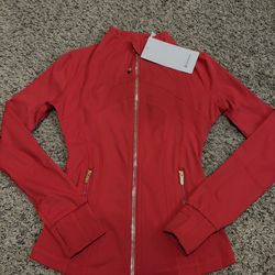 Red Gold Zipper Lulu🍋