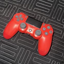 Red PS4 Controller 