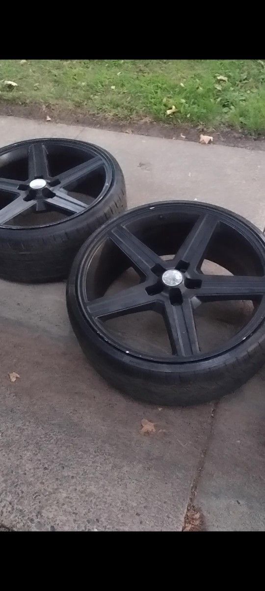 24"rims 600obo