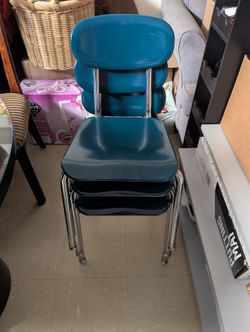 3 Vintage Heavy Duty Kid's Chairs