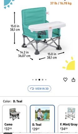 Portable booster chair