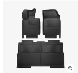 Tesla Cybertruck - WeatherBloc Floor Mat- Cybertruck (2023-2024) / Black 