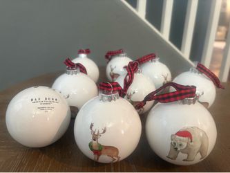 Ceramic Rae Dunn ornaments
